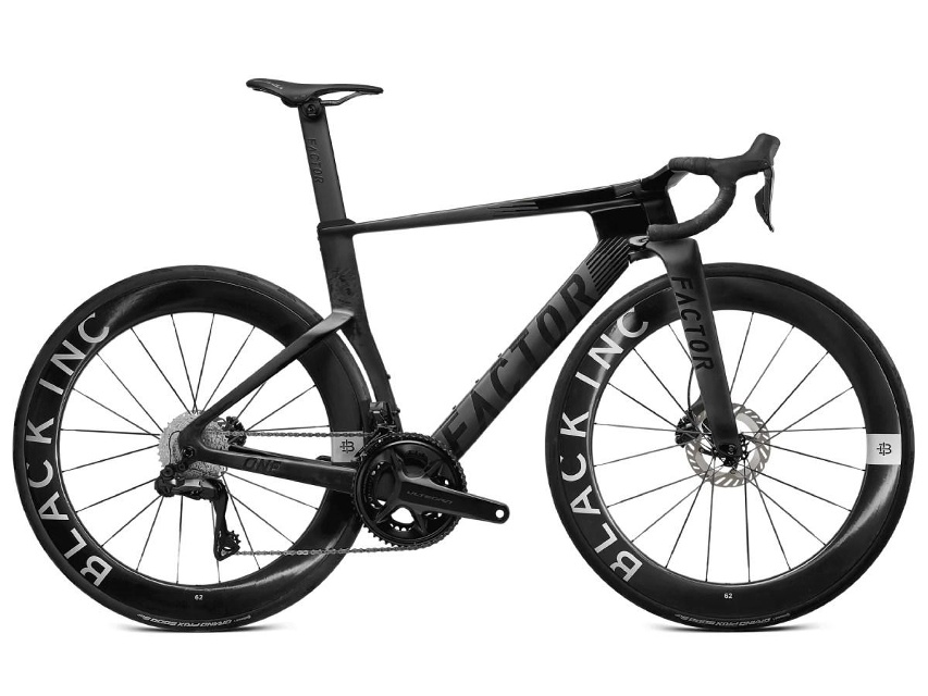 Factor ONE Ultegra Di2 Racercykel Onyx Black