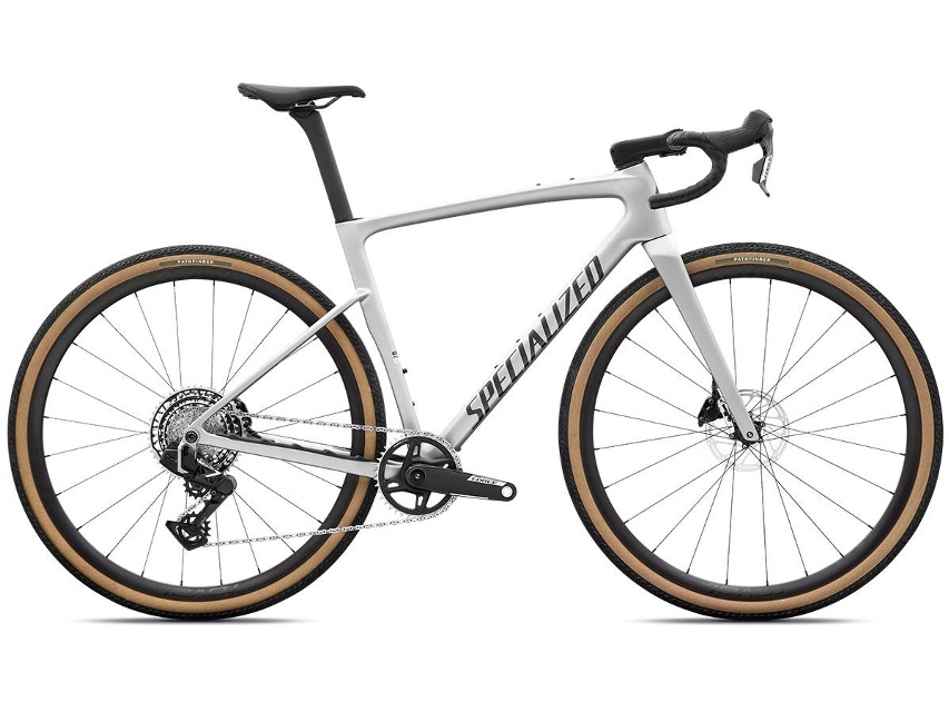 Specialized Crux 5 Expert Force XPLR Gravelcykel Shadow Silver