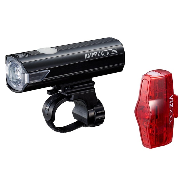 Cateye AMPP 400S + VIZ 100 Lampset