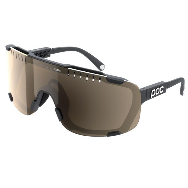 POC Devour Mid Uranium Black/Clarity Trail/Partly Sunny Silver Glasögon