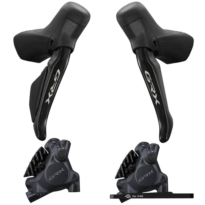 Shimano GRX RX-717 Di2 Gravel Skivbromsset i gruppen Komponenter / Växelreglage/bromshandtag / Gravel växelreglage/Bromsreglage hos CykelCity (10362)