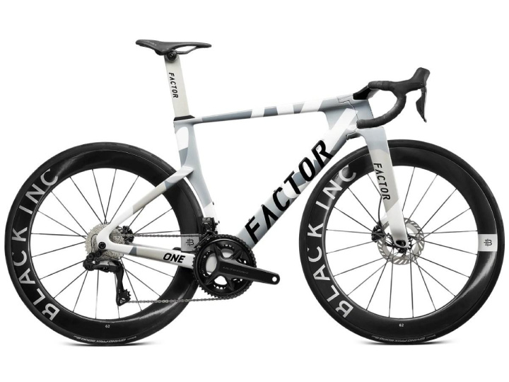 Factor ONE Ultegra Di2 Racercykel Nimbus Grey i gruppen Cyklar / Racercykel hos CykelCity (10553)