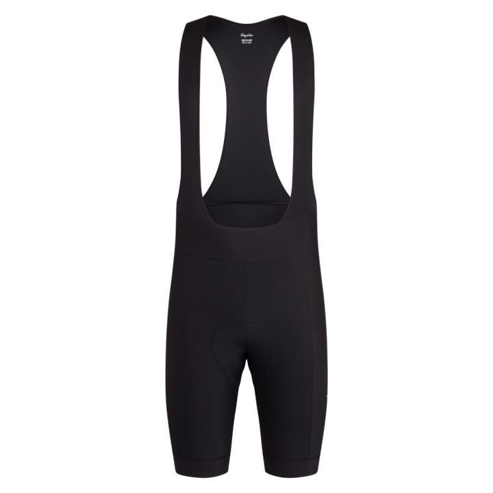 Rapha Core Bib Shorts Cykelbyxor Black/Black i gruppen Kläder/skor/hjälm / Byxor / Byxor kortbent hos CykelCity (10884)