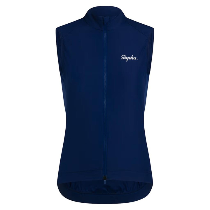 Rapha Women Core Gilet Vindväst Navy/White i gruppen Kläder/skor/hjälm / Västar hos CykelCity (10905)