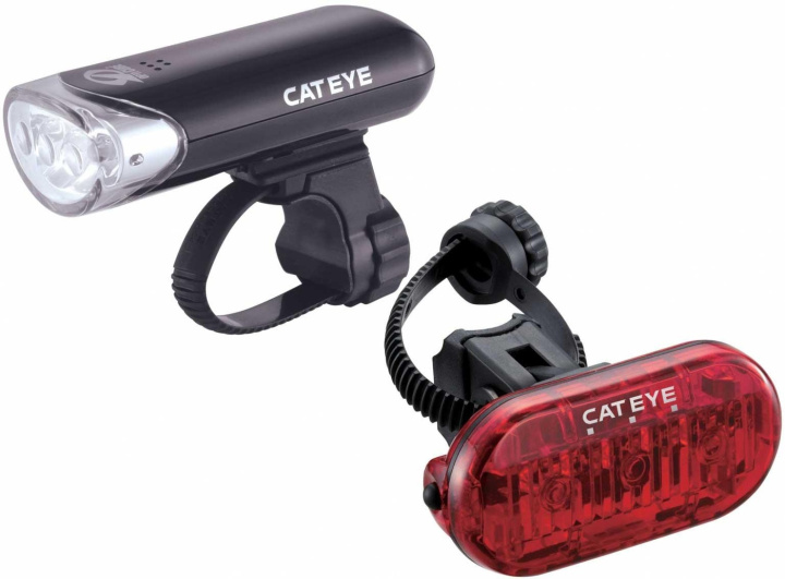 Cateye HL-EL135/TL-LD135 Cykellampa Fram Bak LED i gruppen Tillbehör / Belysning hos CykelCity (3053)