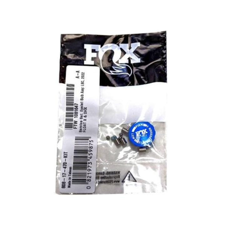 Fox Service Set Eyelet Sub Assy LSC 2022 Float X / DHX i gruppen Komponenter / Framgaffel/Dämpare / Reservdelar Dämpare hos CykelCity (49479)