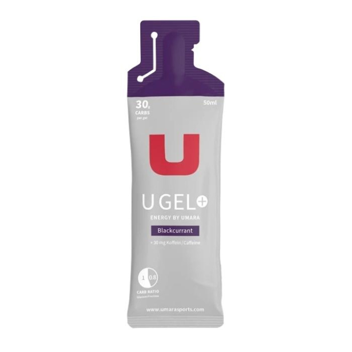 Umara U Gel Blackcurrant + Koffein 50ml i gruppen Energi / Gel hos CykelCity (51541)