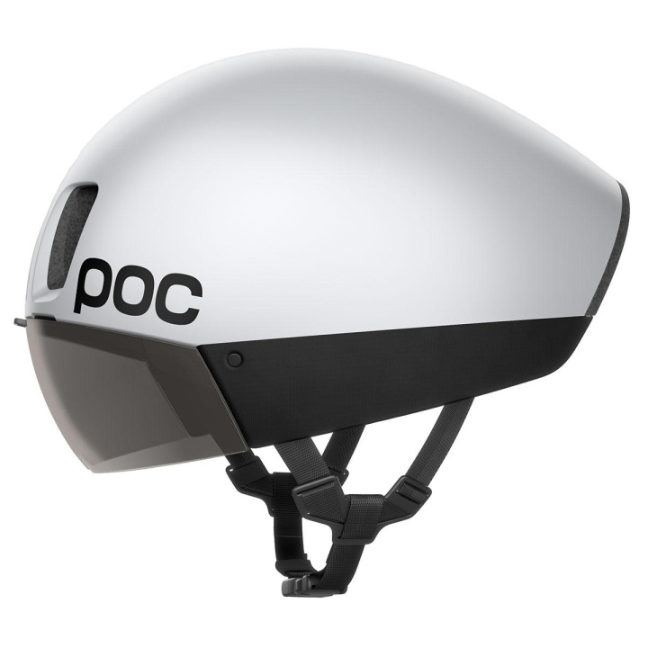 POC Procen Air Aerohjälm White i gruppen Kläder/skor/hjälm / Hjälmar / Triathlon/Tempo hjälmar hos CykelCity (8254)