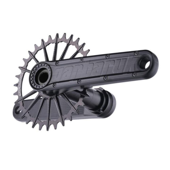 Garbaruk Vevparti Enduro Svart 30mm i gruppen Komponenter / Vevpartier / MTB-Vevpartier hos CykelCity (9792)
